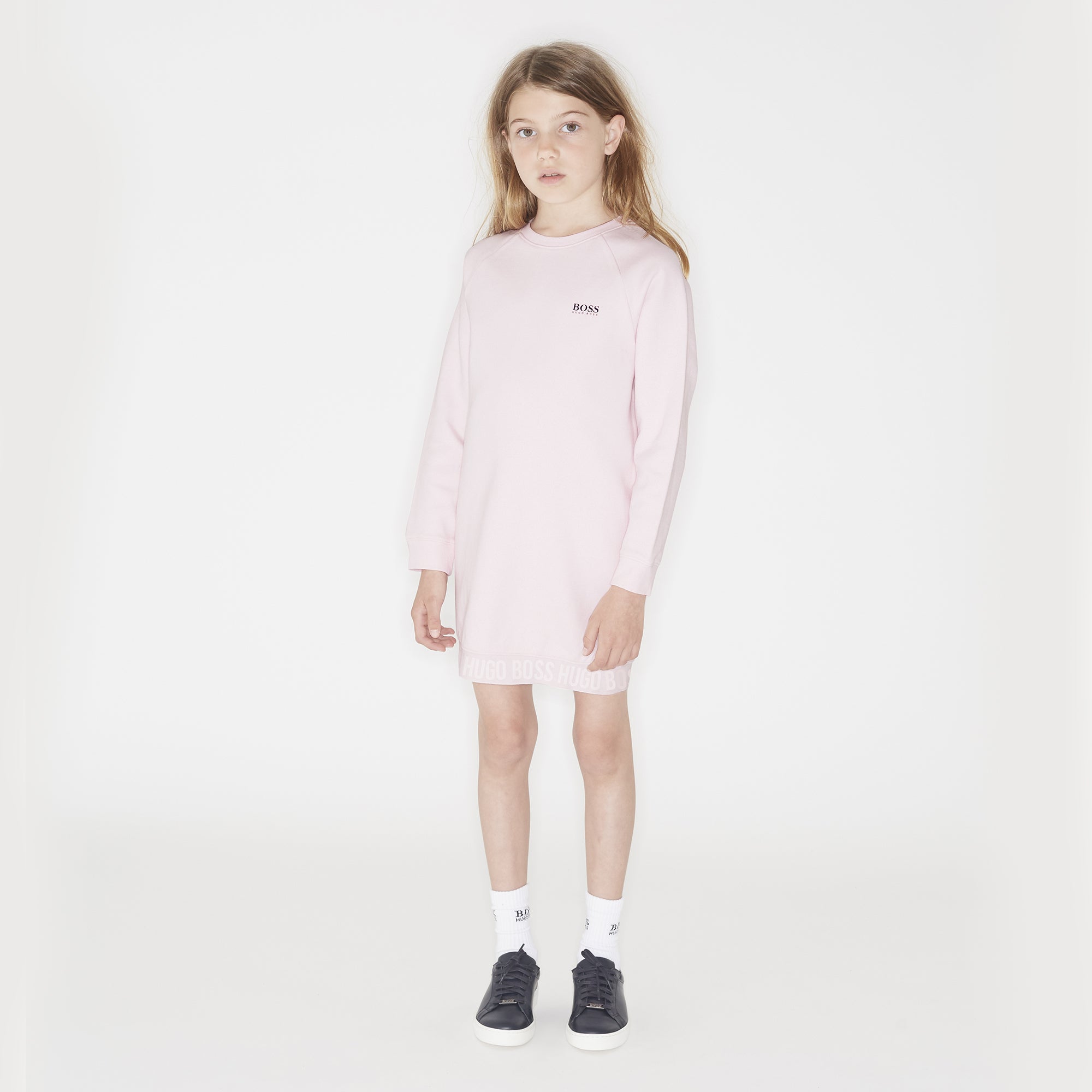 Girls Pale Pink Cotton Top