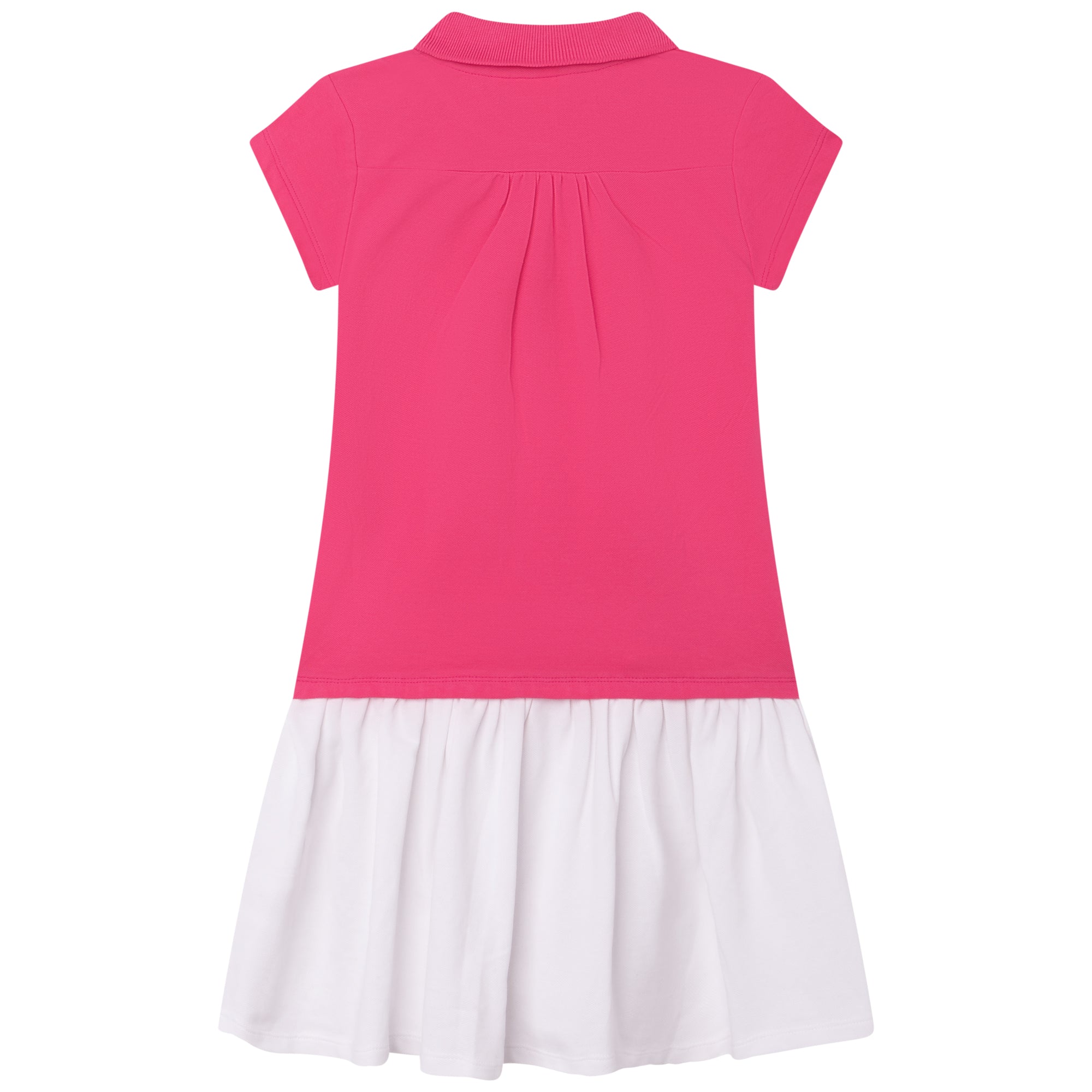 Girls Pink Cotton Dress