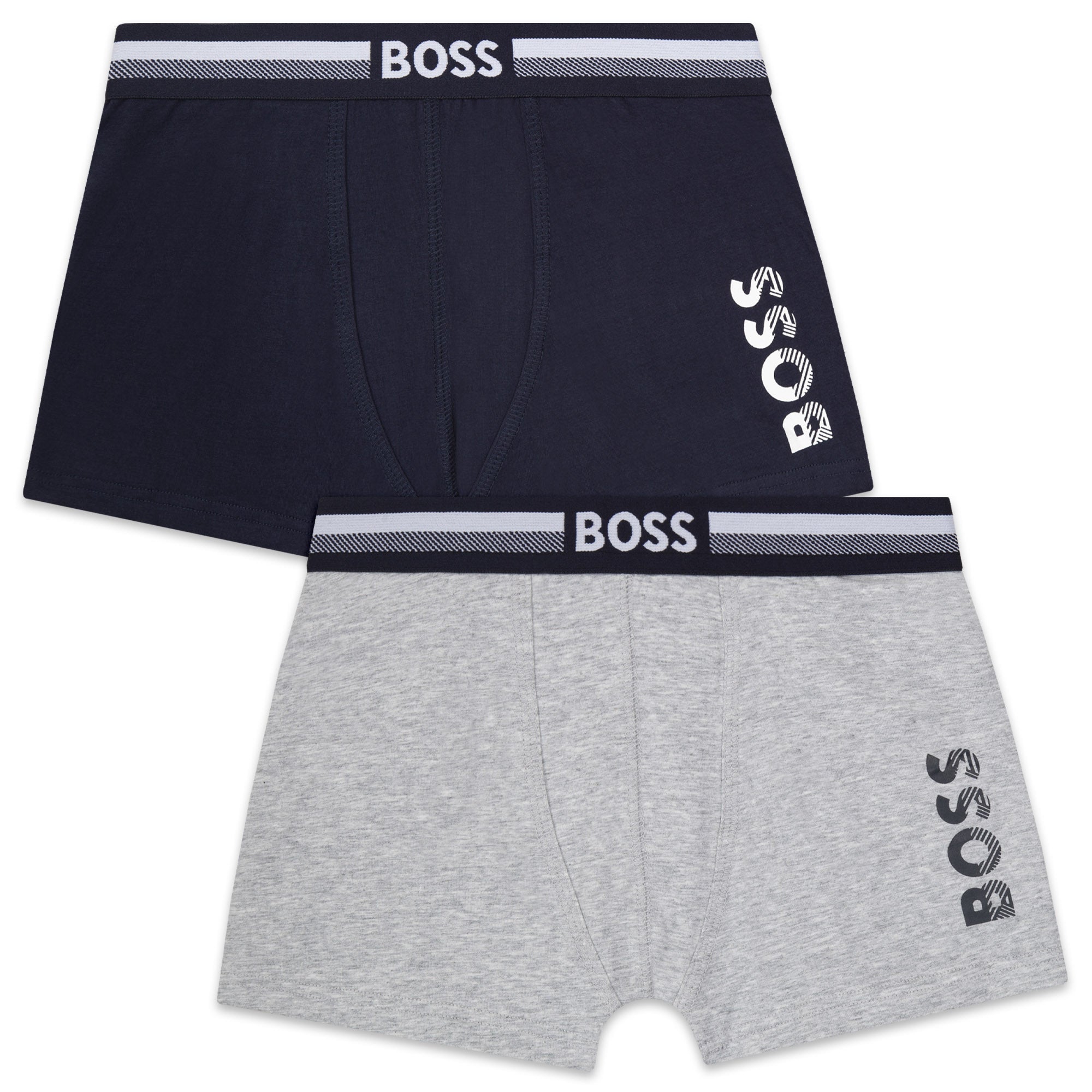 Boys Blue Cotton Underwear Set (2 Pack)
