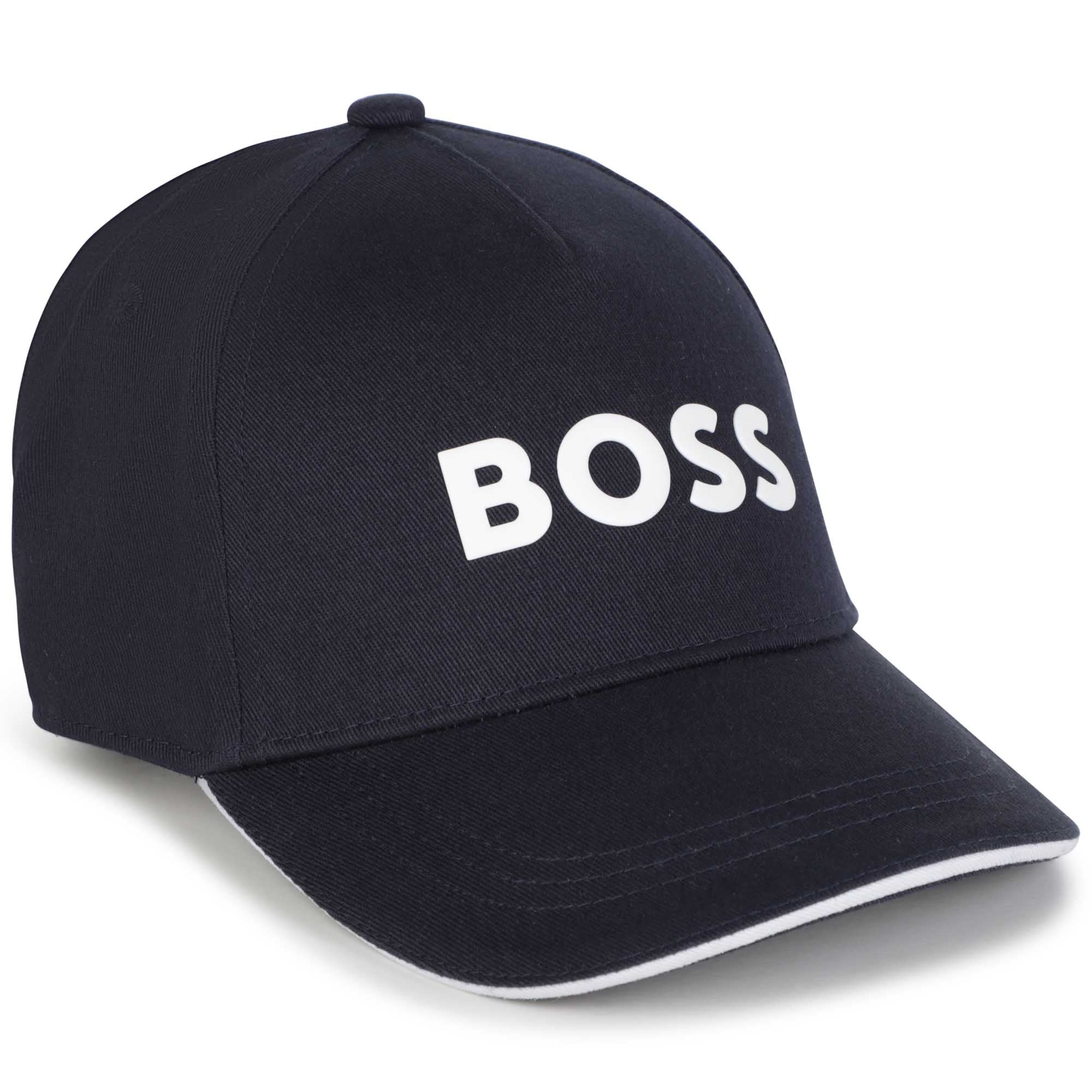 Boys Navy Logo Cap