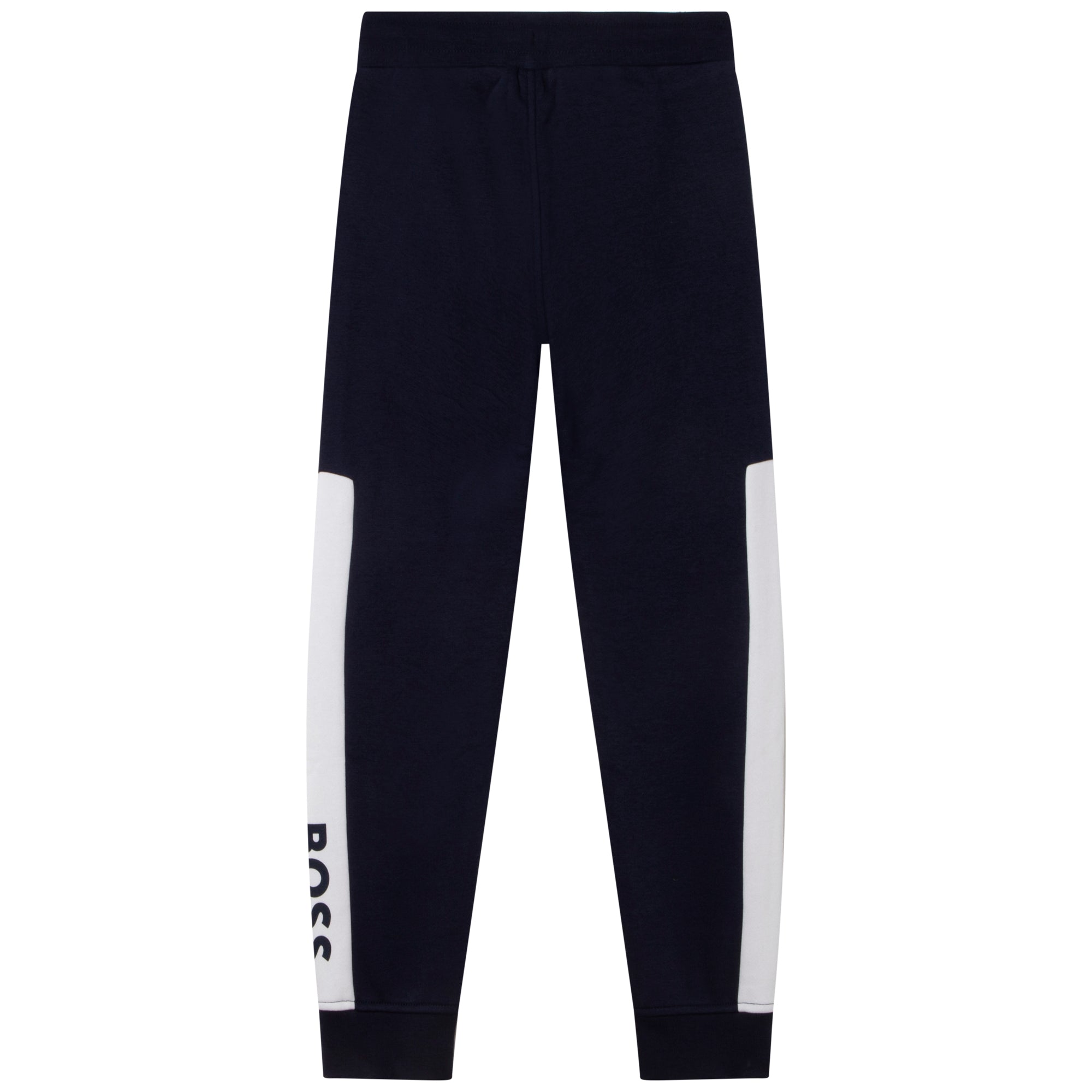 Boys Blue Cotton Trousers