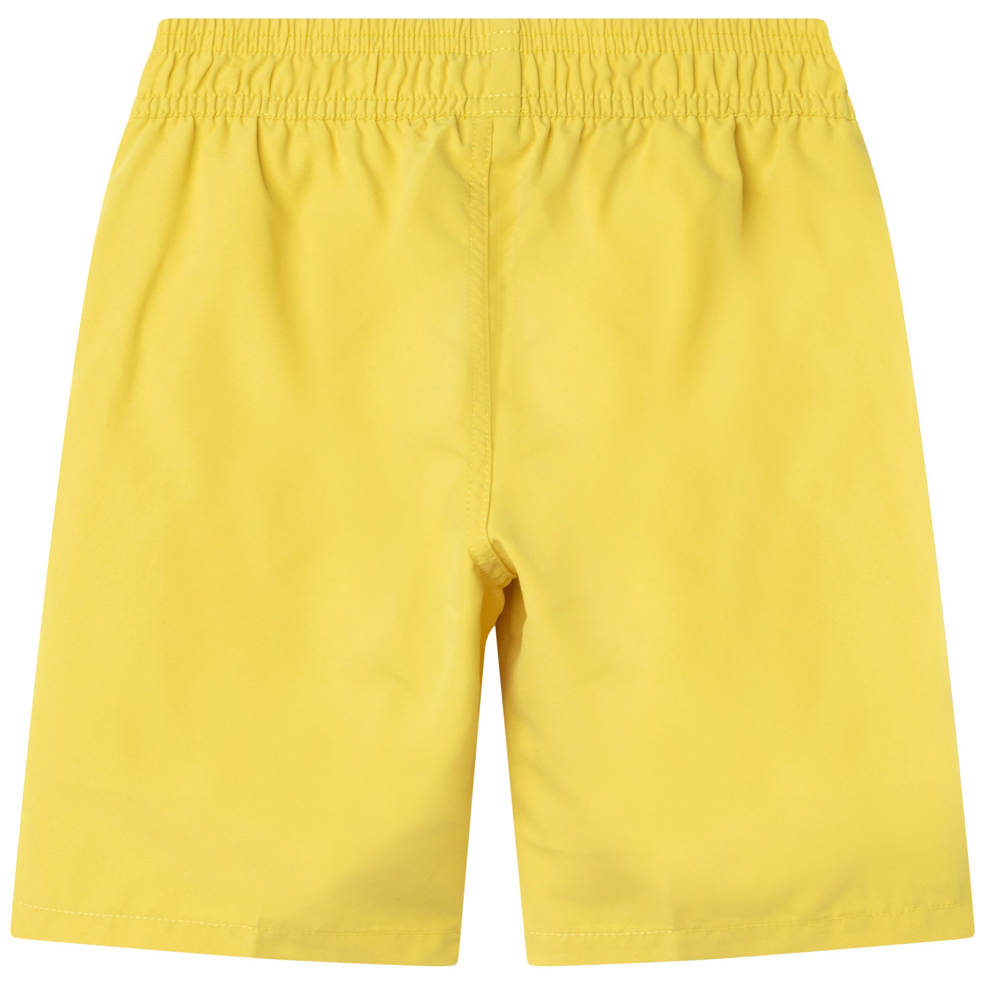 Boys Yellow Logo Swim Shorts