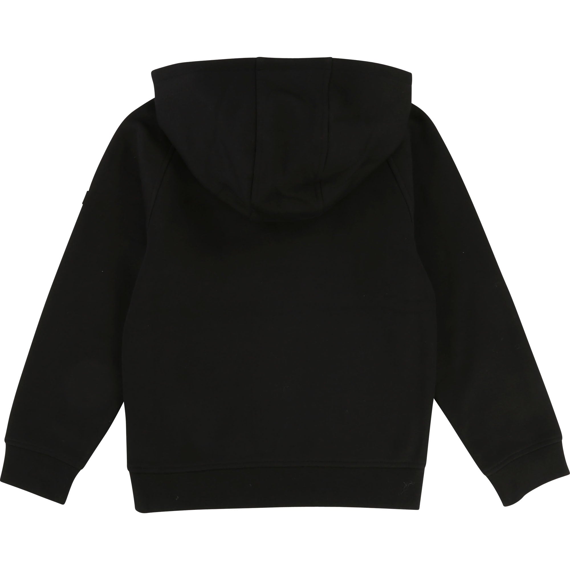 Boys Black Logo Cotton Sweatshirt
