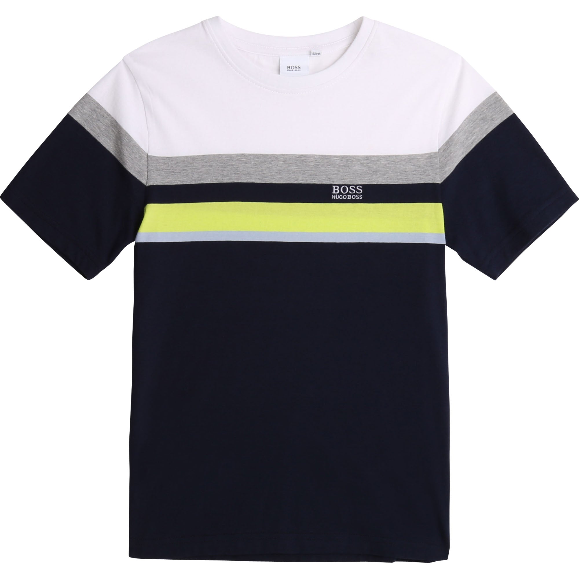 Boys Dark Navy Cotton T-Shirt