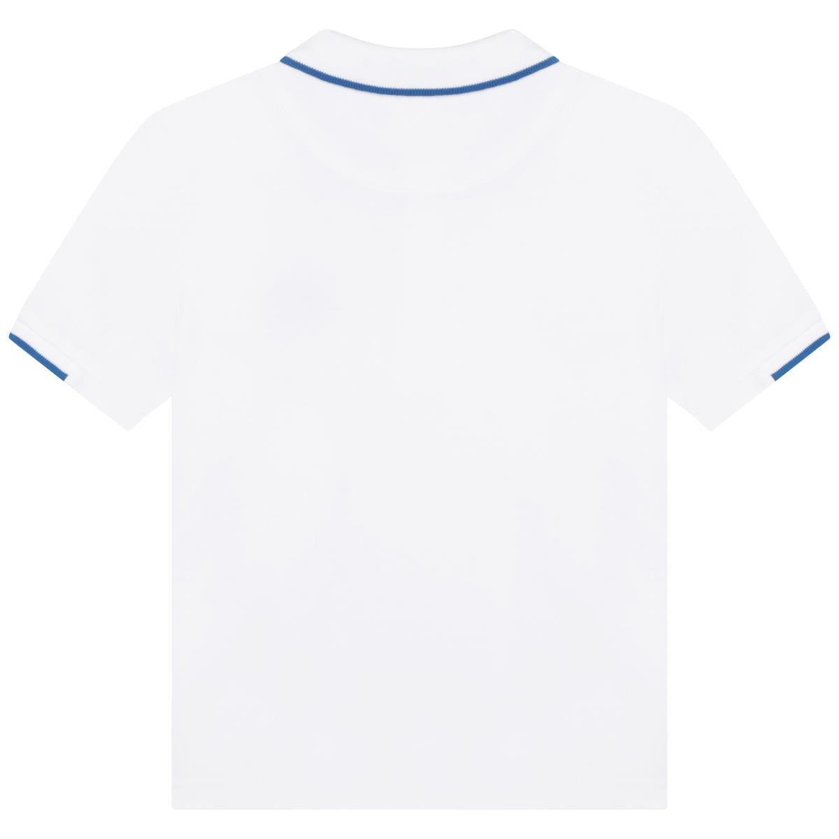 Boys White Polo Shirt