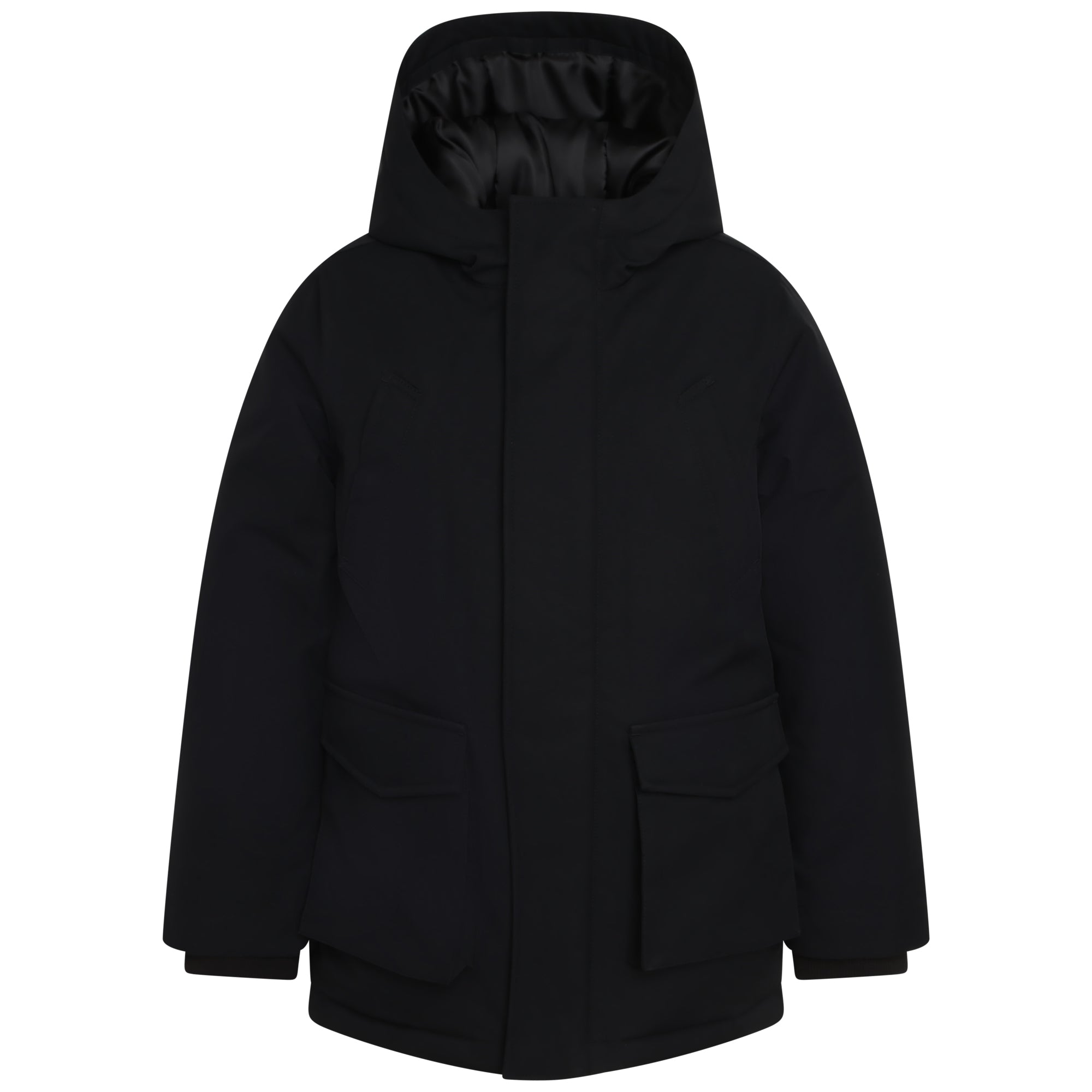 Boys Black Padded Coat
