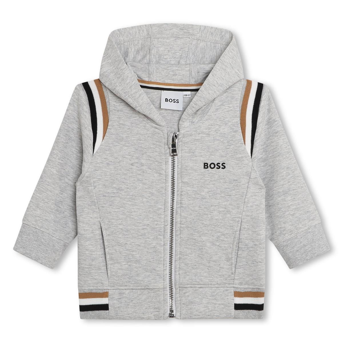 Baby Boys Grey Cotton Set