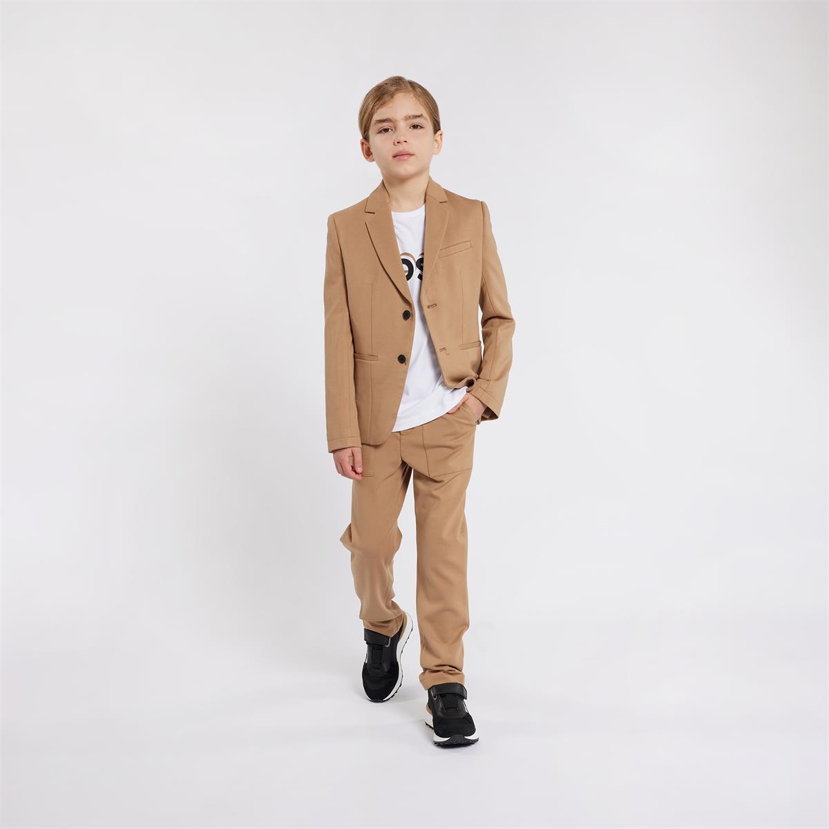 Boys Beige Suit