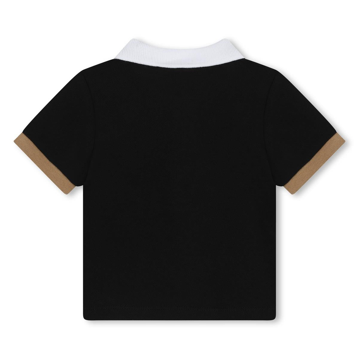 Baby Boys Black Cotton Set
