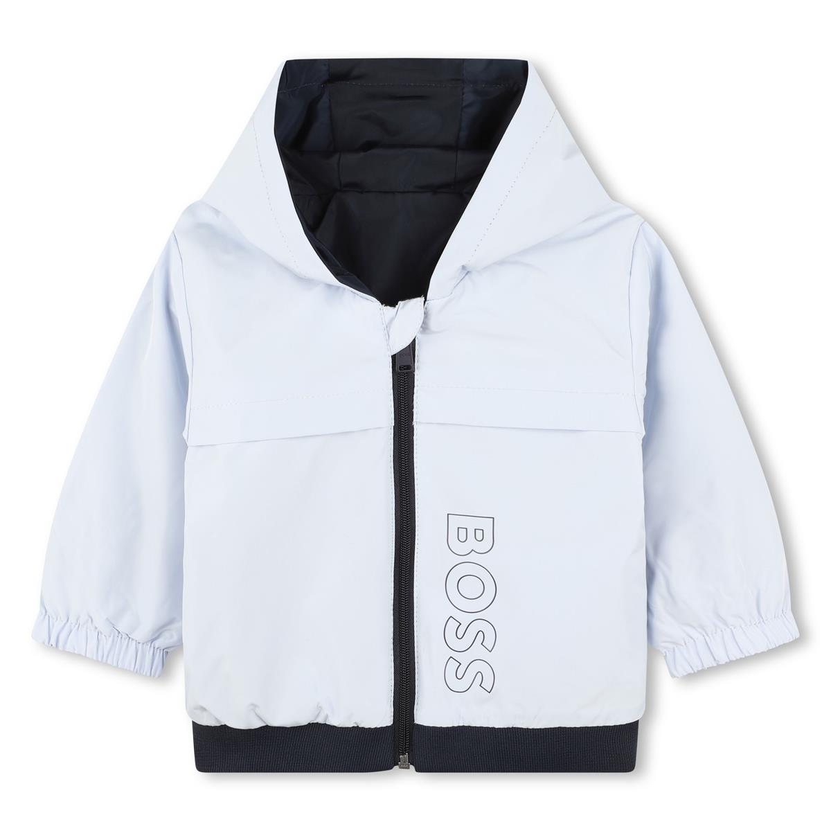 Baby Boys Light Blue Zip-Up Jacket