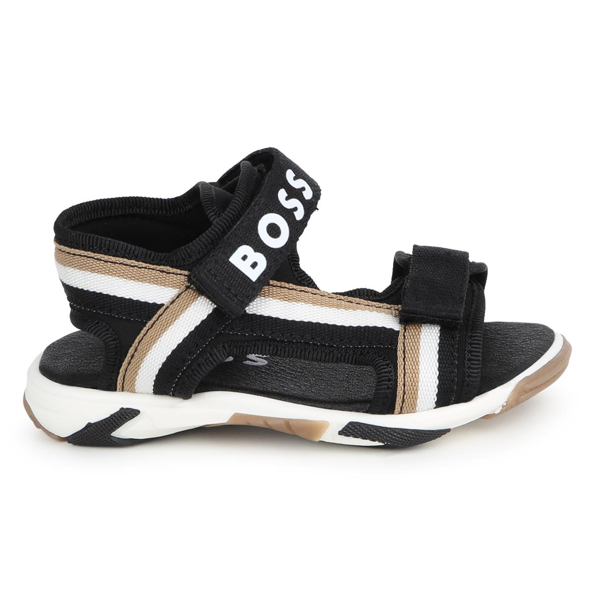 Baby Boys Black Sandals