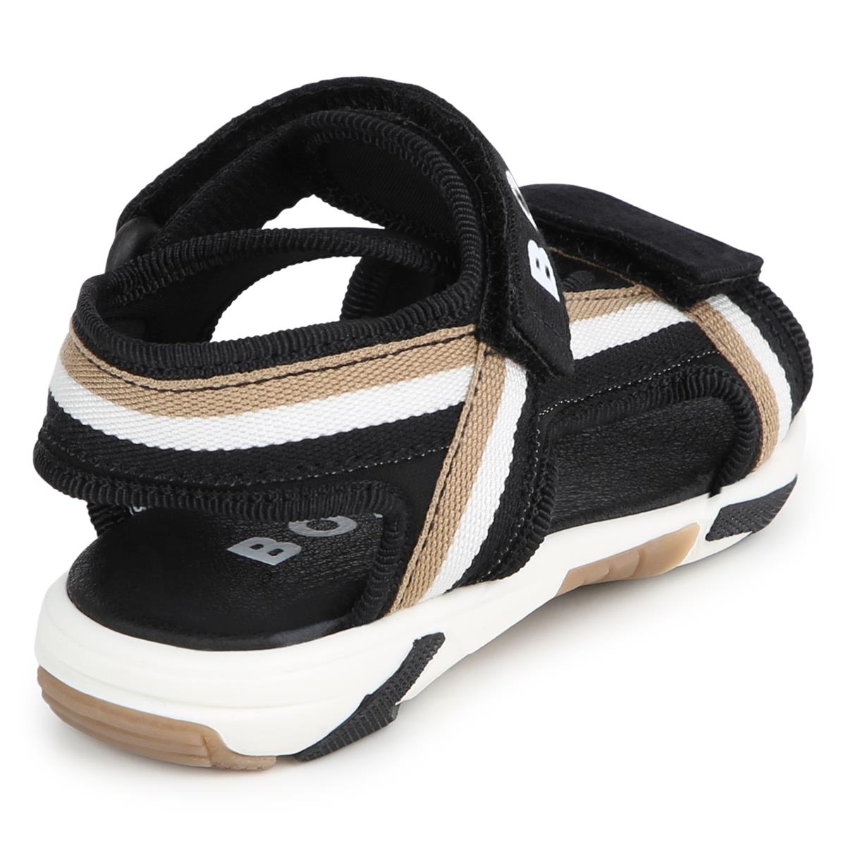 Baby Boys Black Sandals