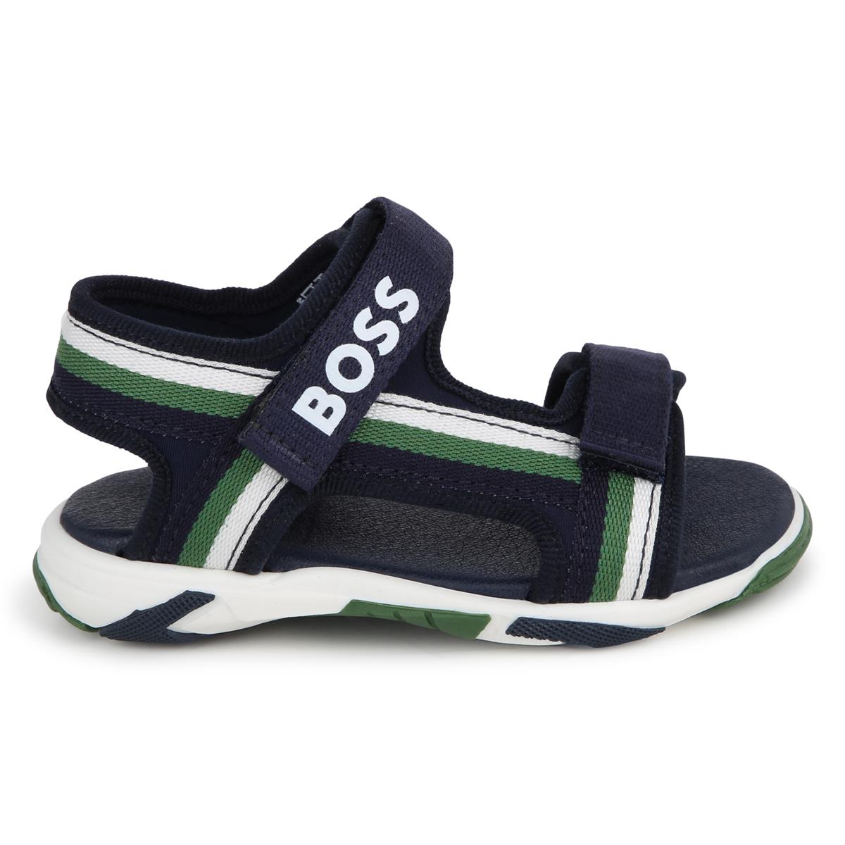 Baby Boys Navy Sandals