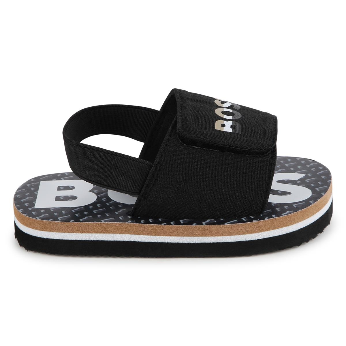 Baby Boys Black Sandals