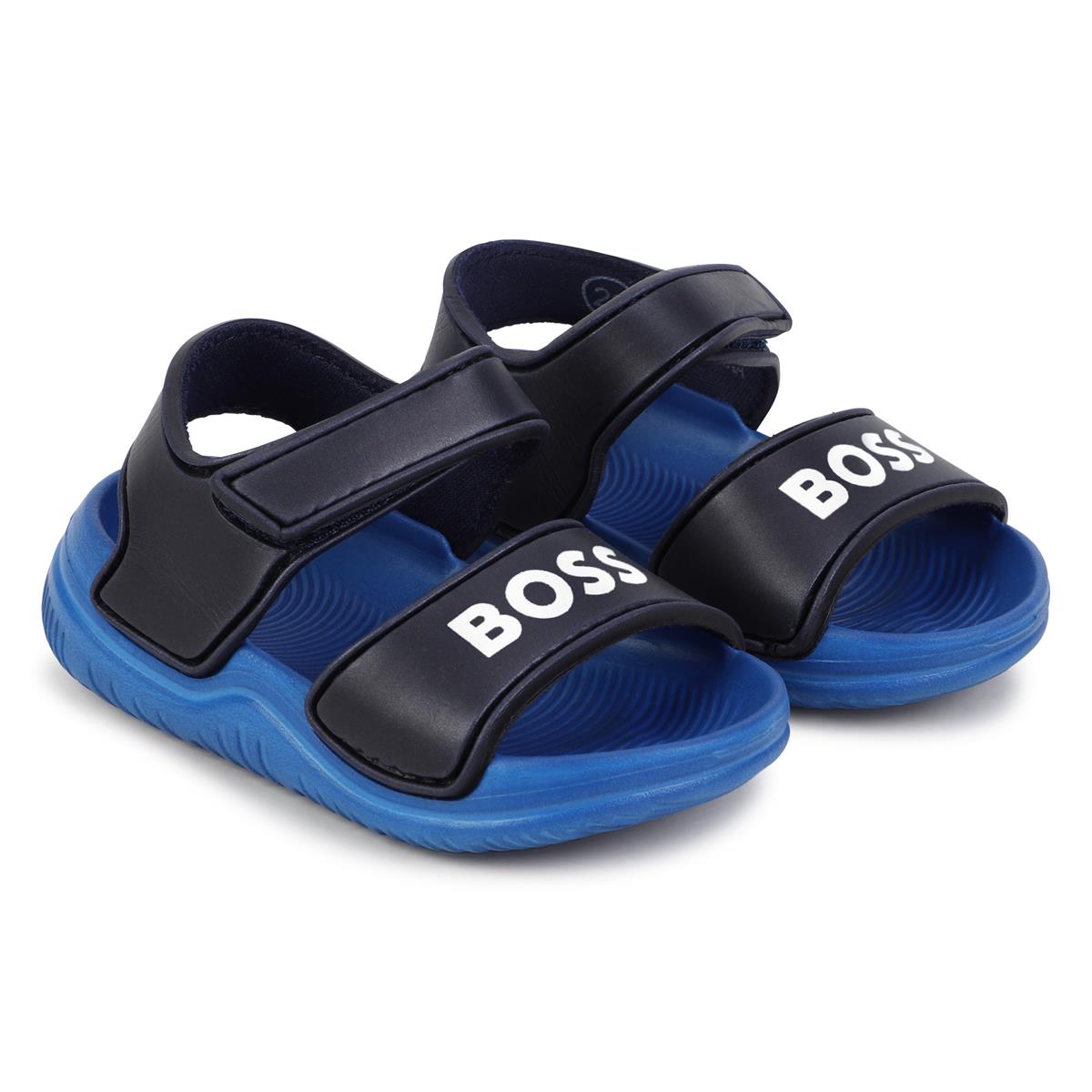 Baby Boys Navy Sandals