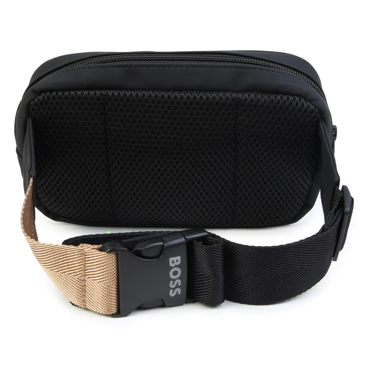 Boys Black Belt Bag(20x12x4.5cm)