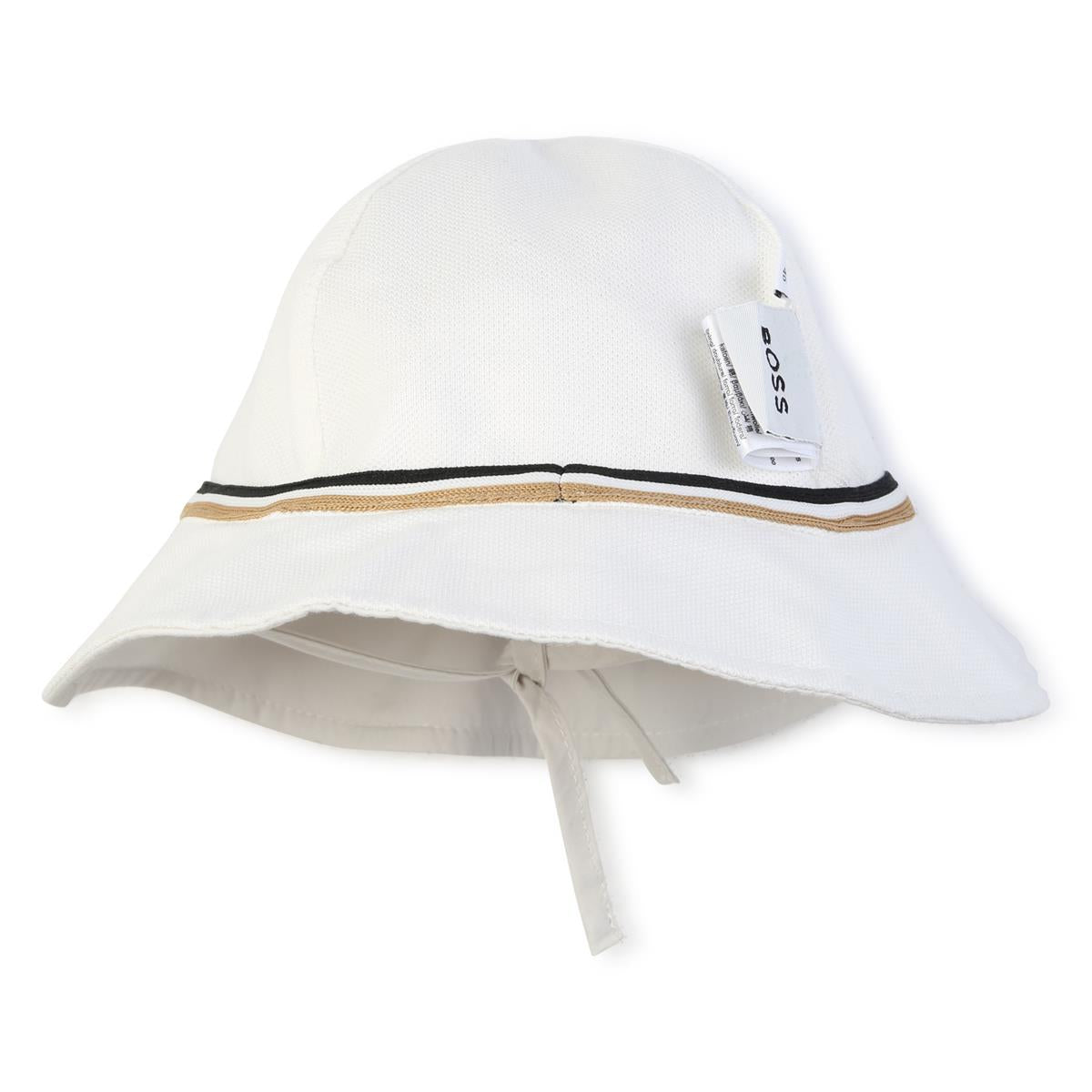 Baby Girls White Sun Hat