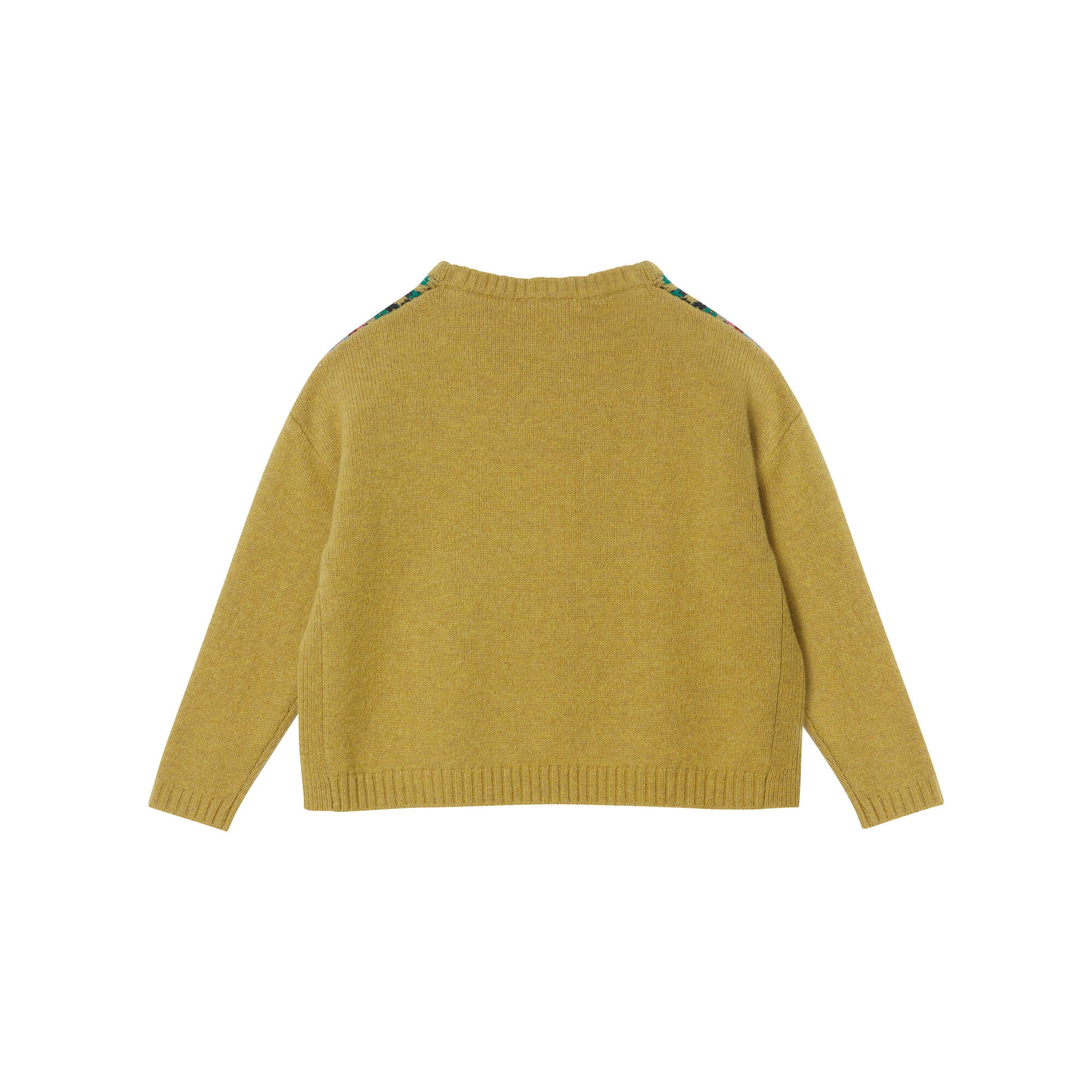 Boys & Girls Yellow Wool Sweater