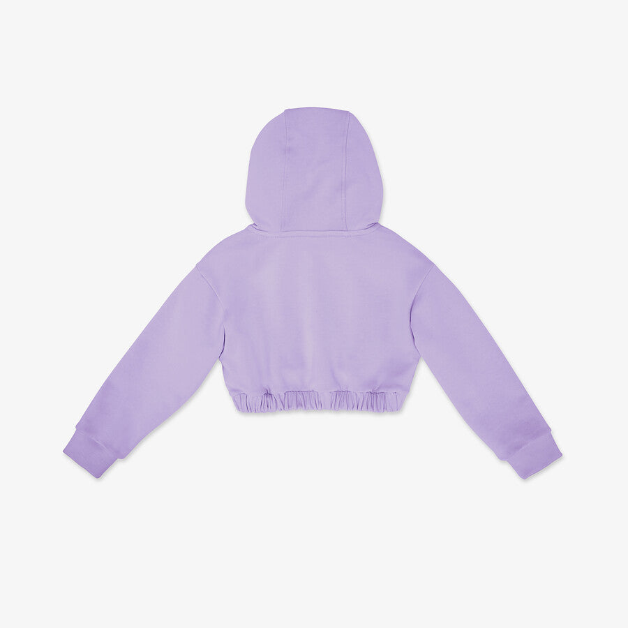 Boys & Girls Purple Cotton Sweatshirt