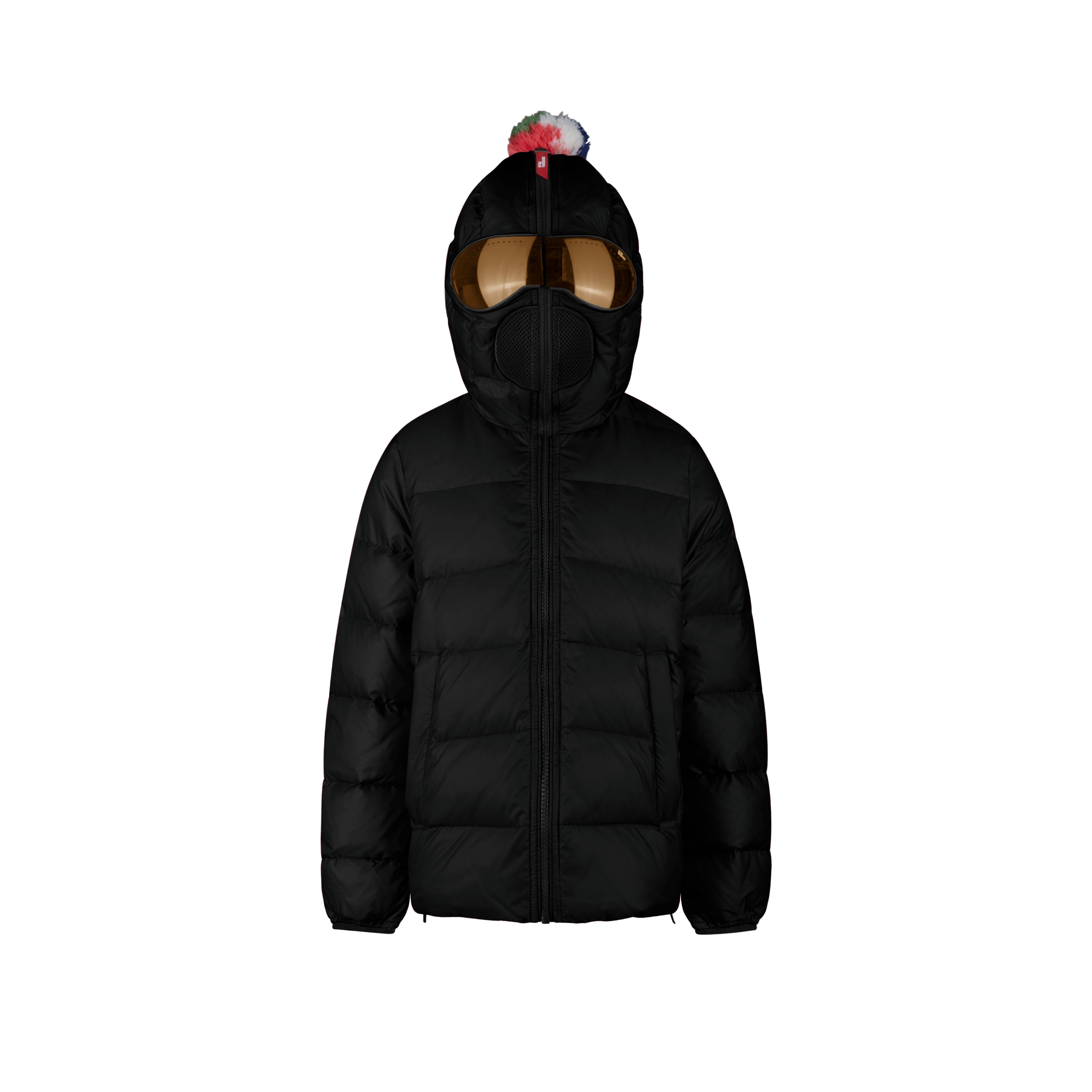 Boys & Girls Black Padded Down Jacket
