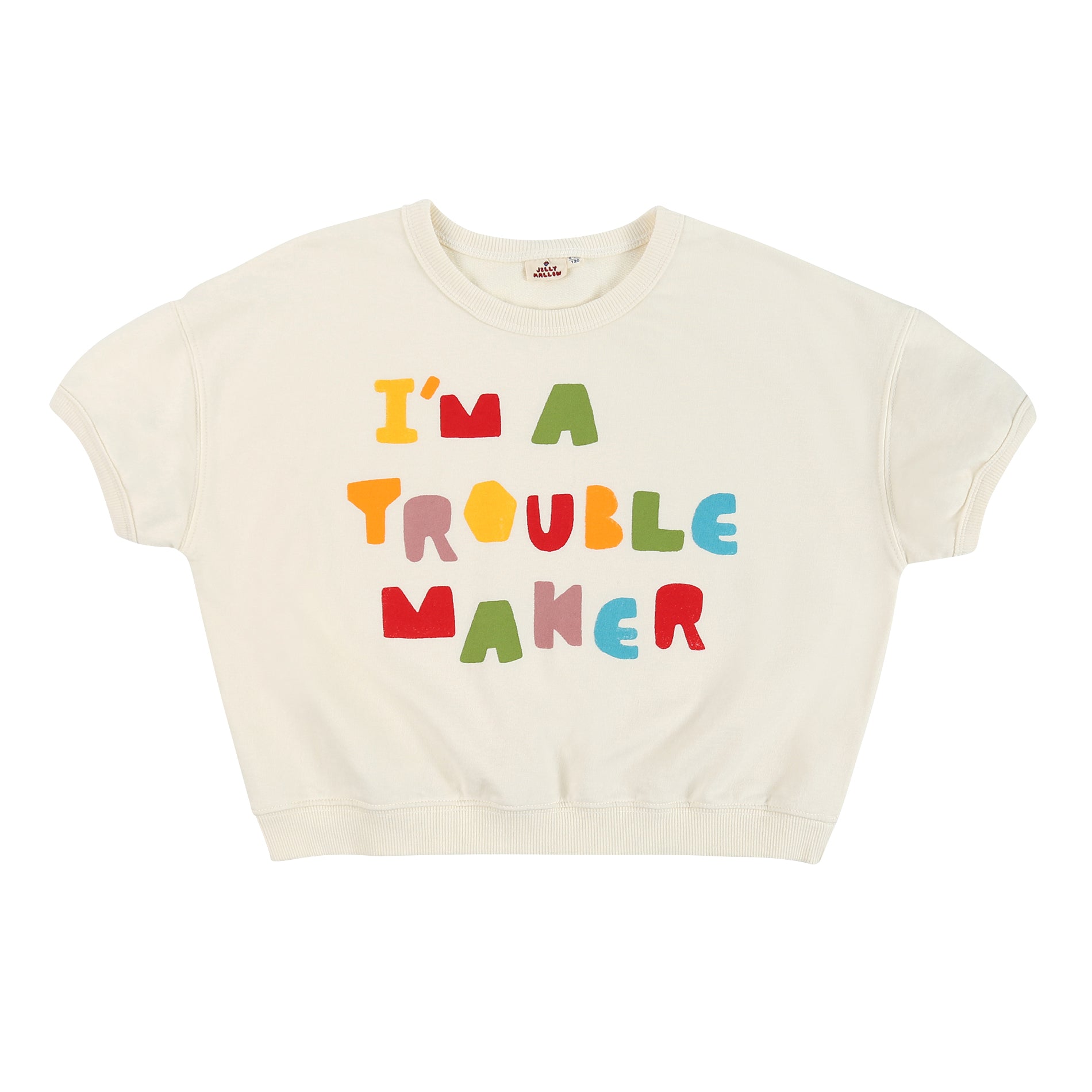 Boy & Girls White Cotton T-Shirts