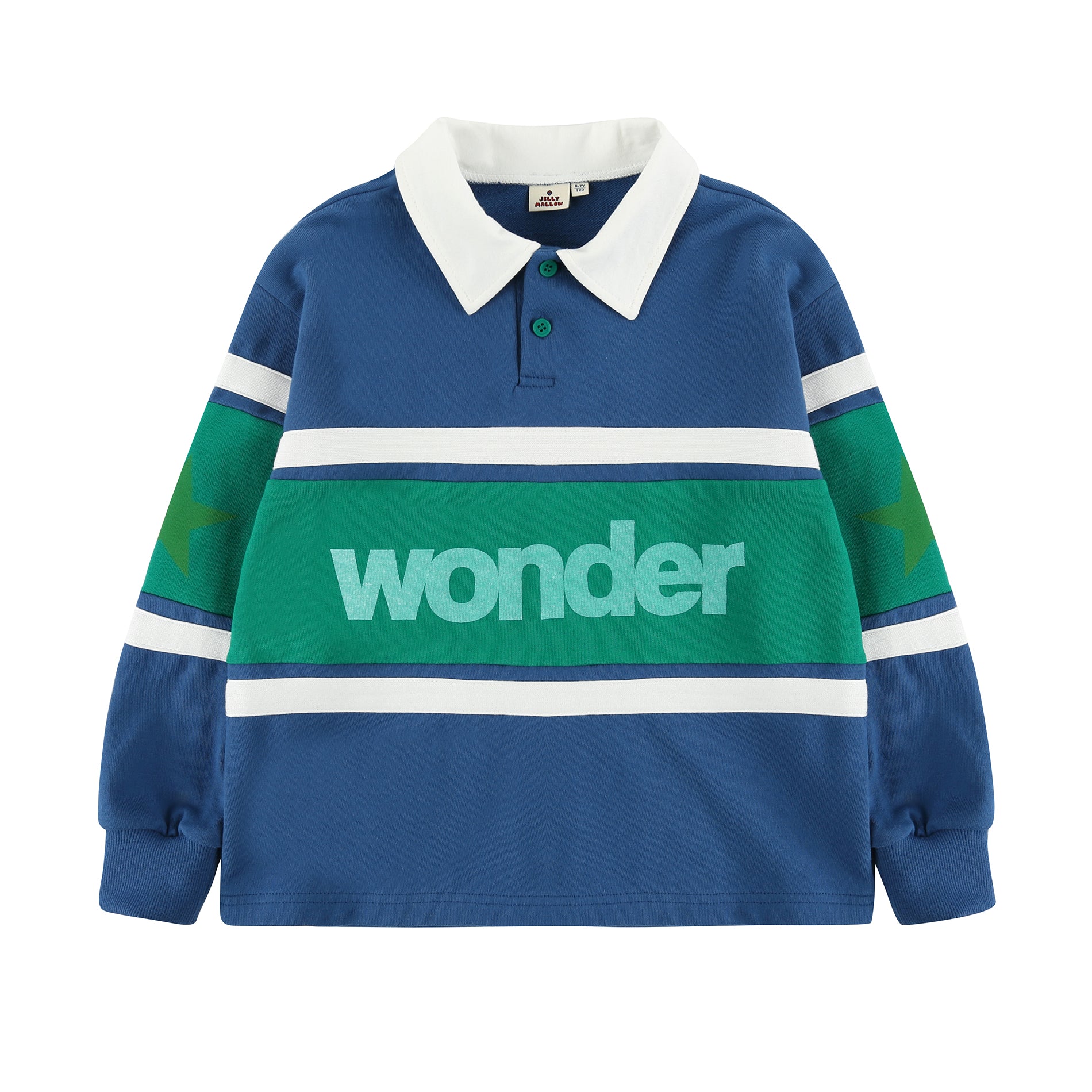 Boys & Girls Blue Cotton T-Shirt