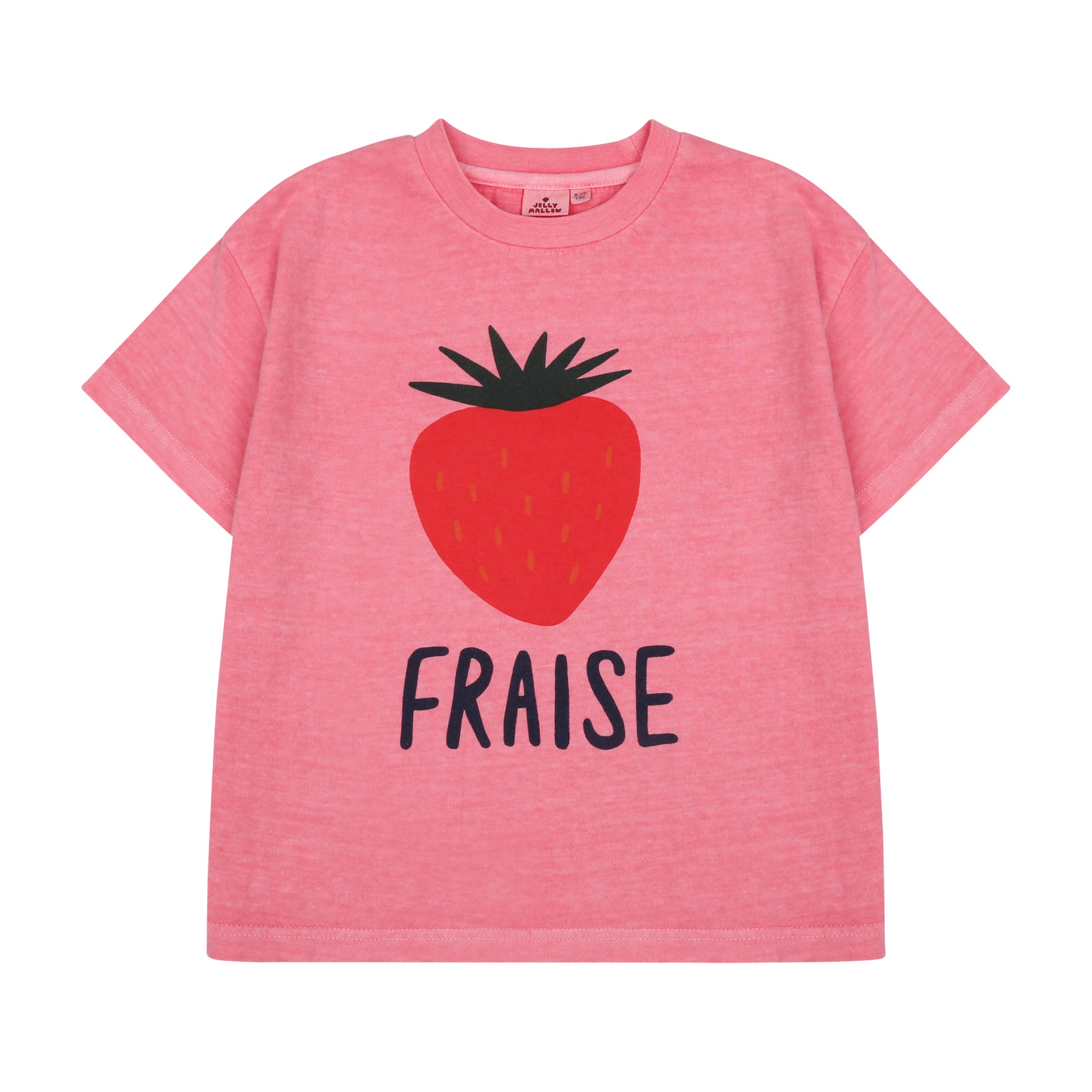 Boys & Girls Pink Cotton T-Shirt