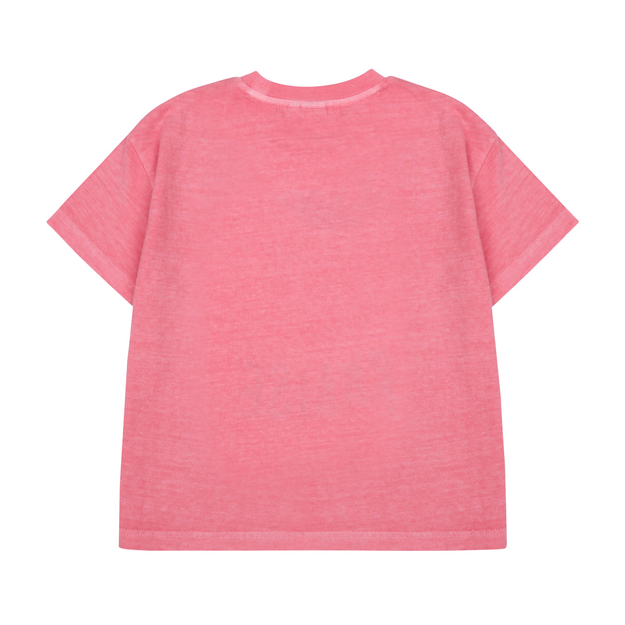 Boys & Girls Pink Cotton T-Shirt