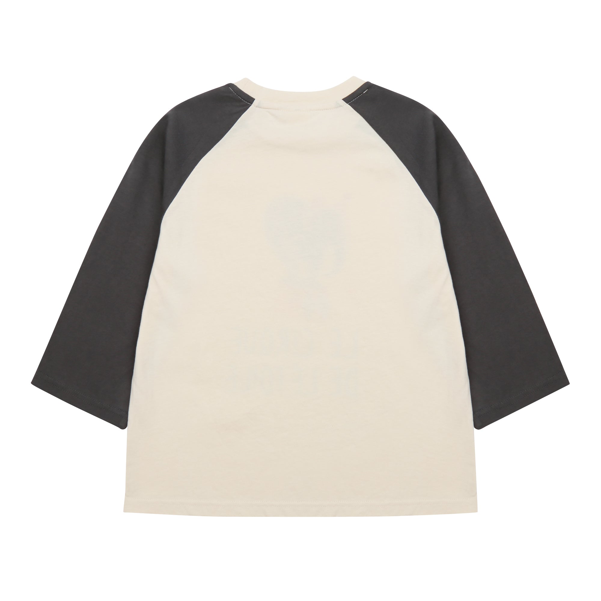 Boys & Girls Dark Grey Printed Cotton T-Shirt