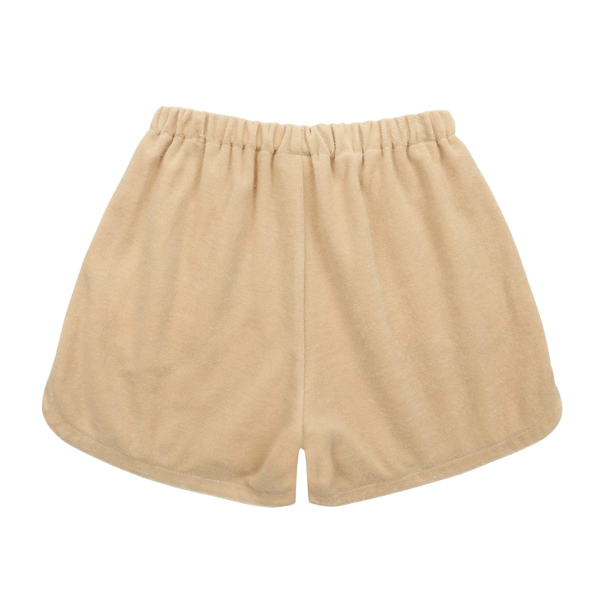 Boys & Girls Beige Cotton Shorts