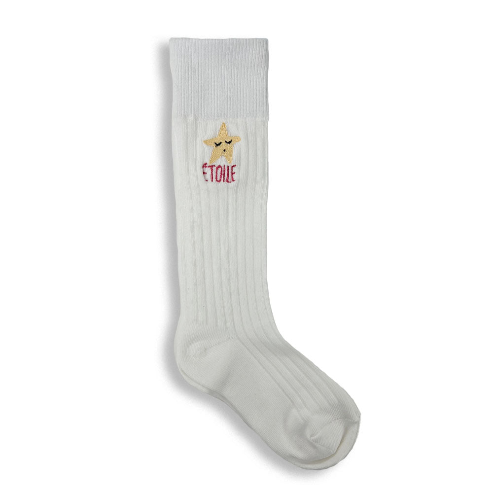 Boys & Girls Ivory Cotton Socks