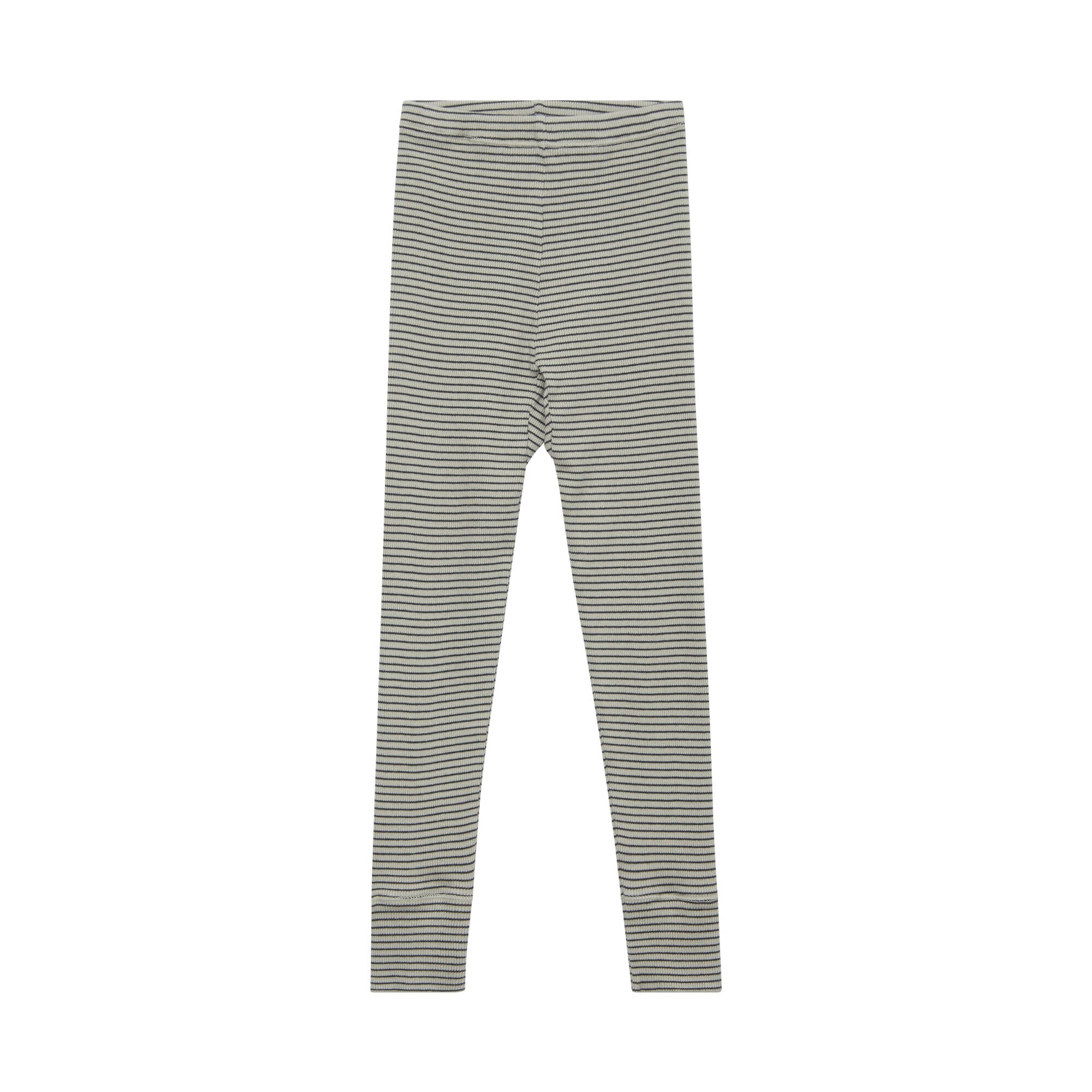 Boys & Girls Navy Stripes Cotton Leggings