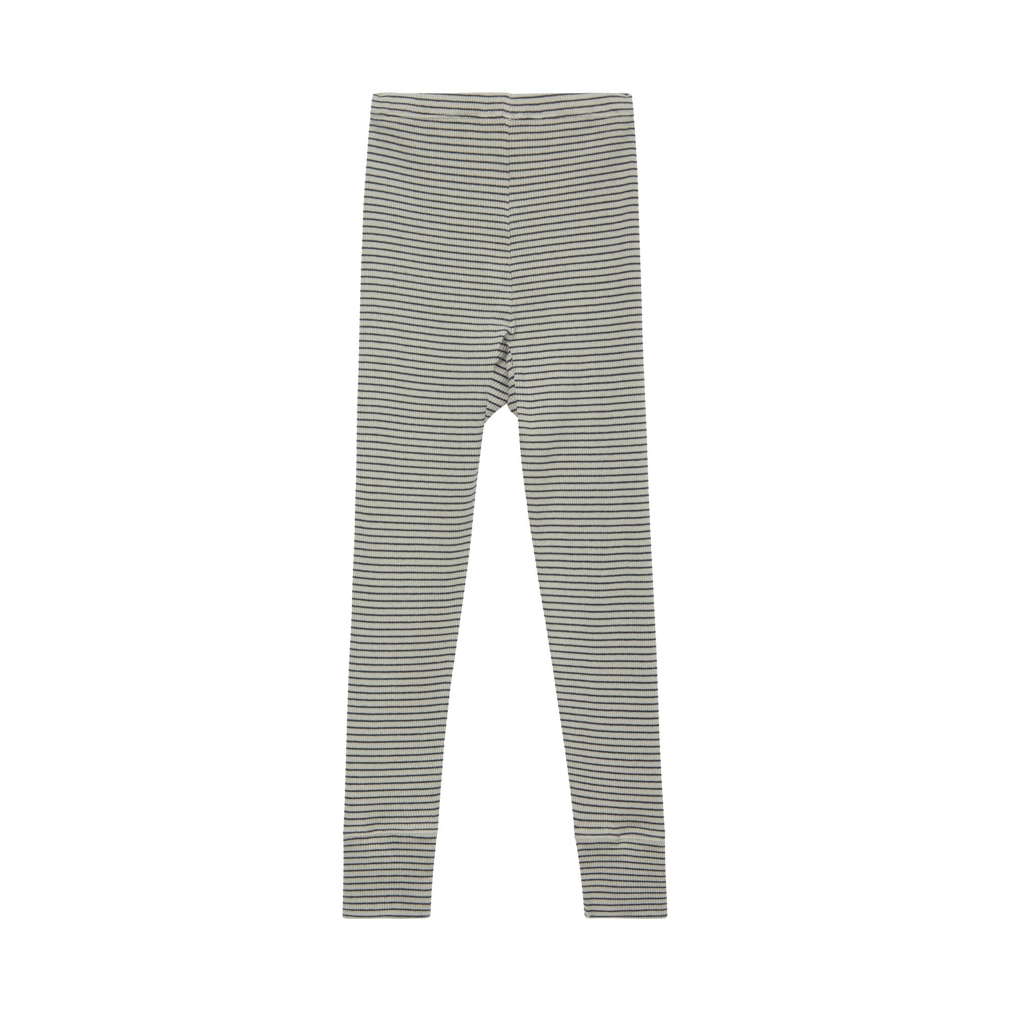 Boys & Girls Navy Stripes Cotton Leggings