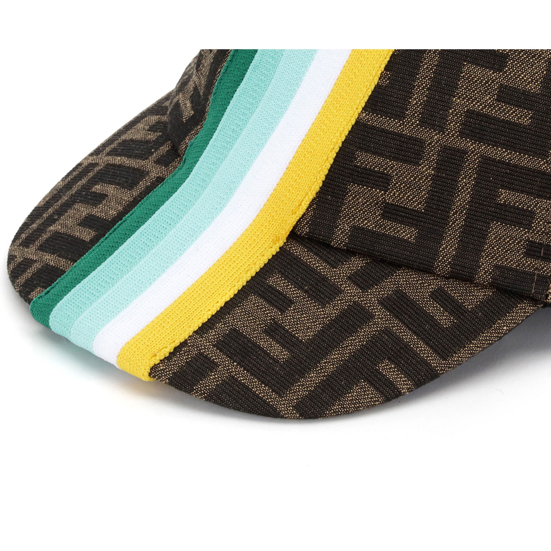 Boys & Girls Green Stripe Logo Cap