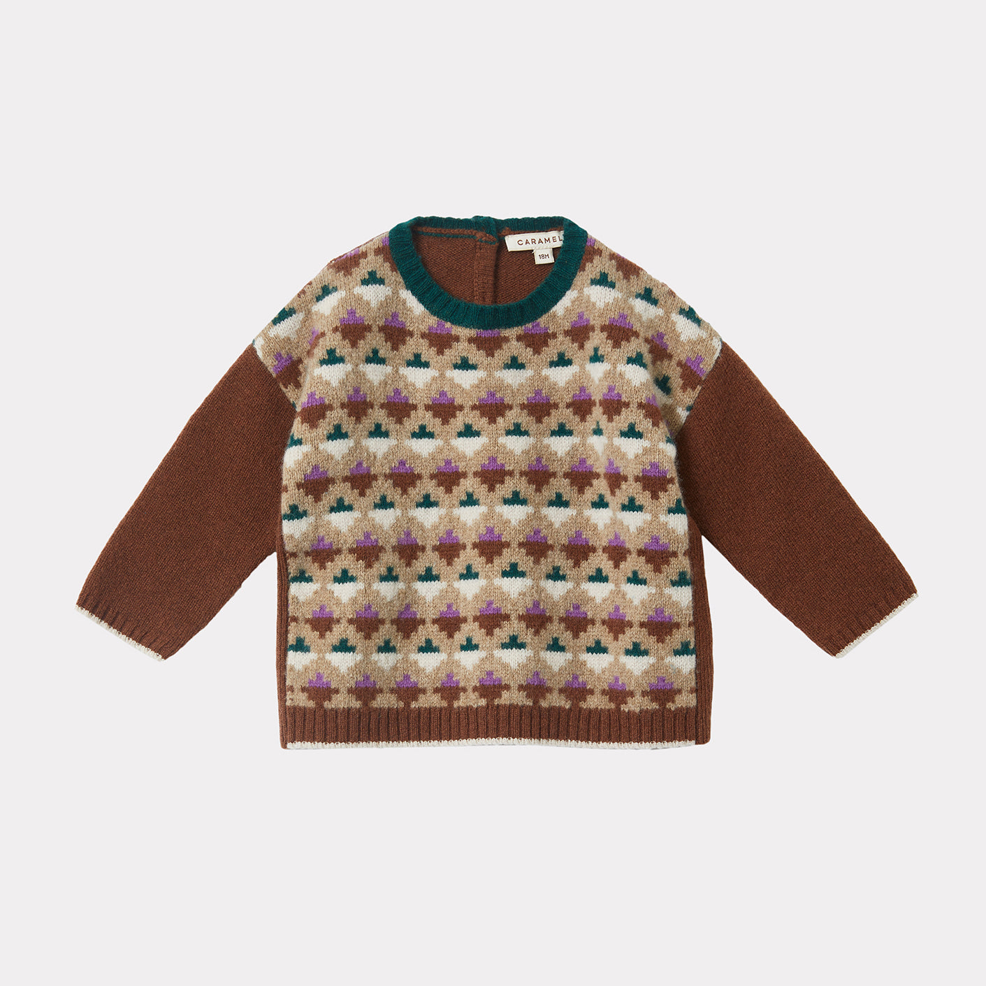 Baby Boys & Girls Camel Wool Sweater