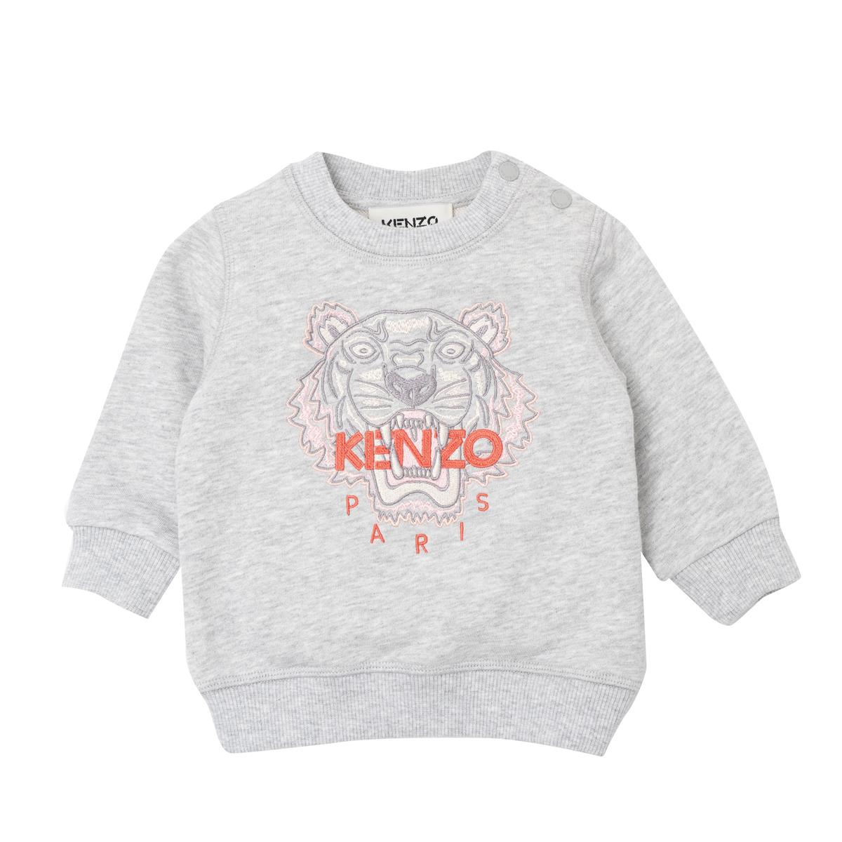 Baby Girls Pink Tiger Sweatshirt
