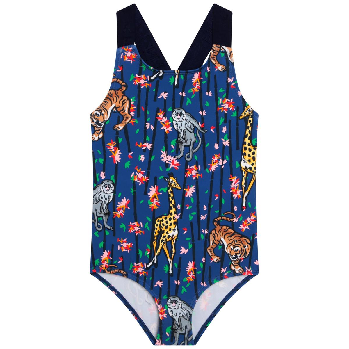 Girls Blue Swimsuit