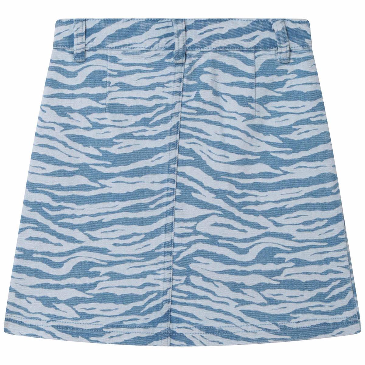 Girls Blue Denim Skirt