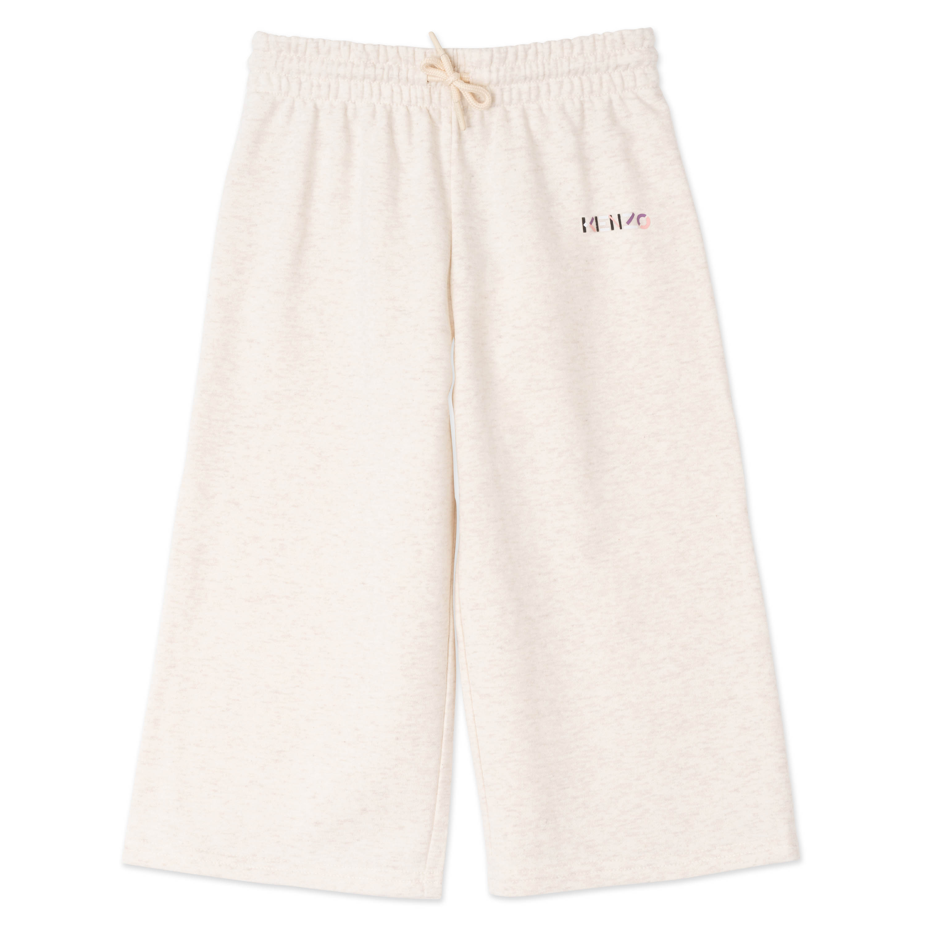 Girls Beige Cotton Trousers