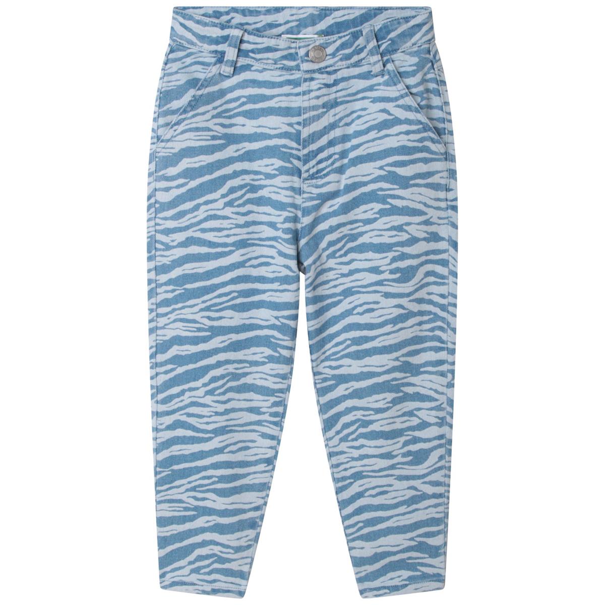 Girls Blue Denim Trousers