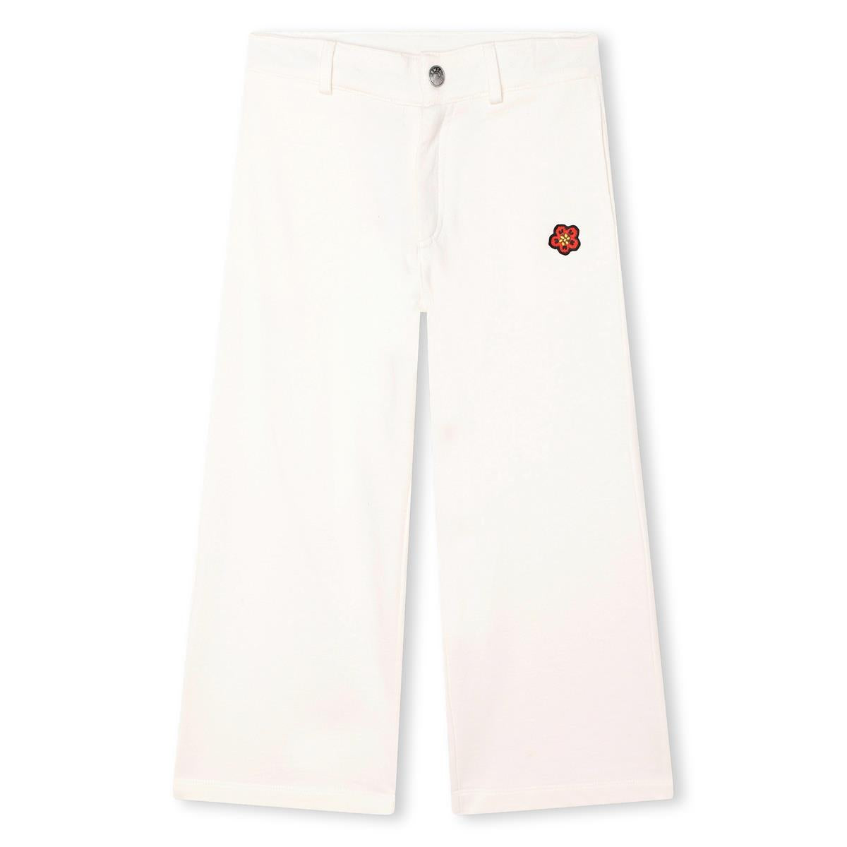 Girls White Trousers