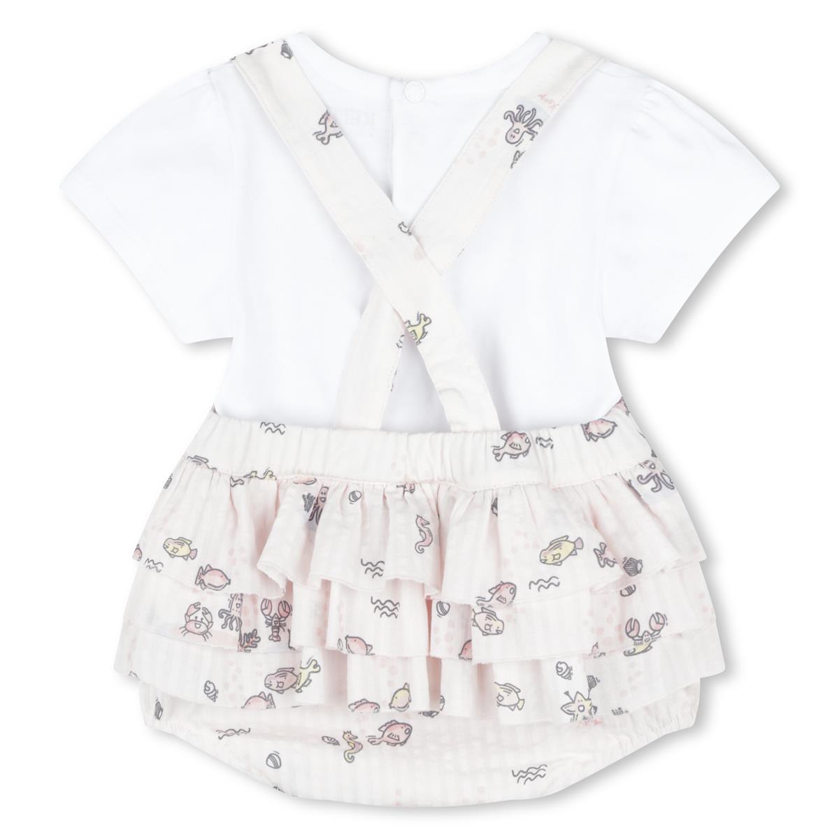 Baby Girls Pink Cotton Set