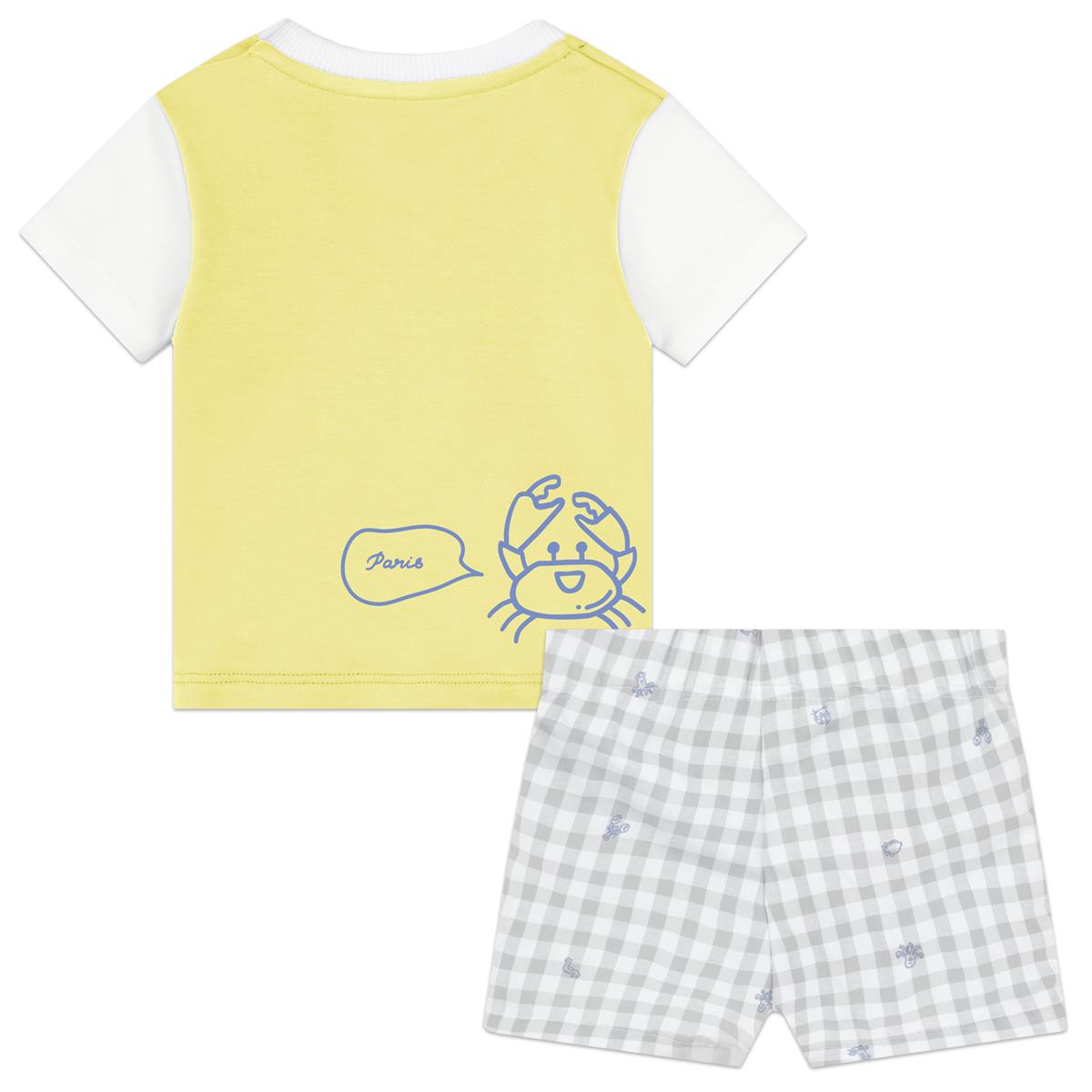 Baby Girls Yellow Cotton Set