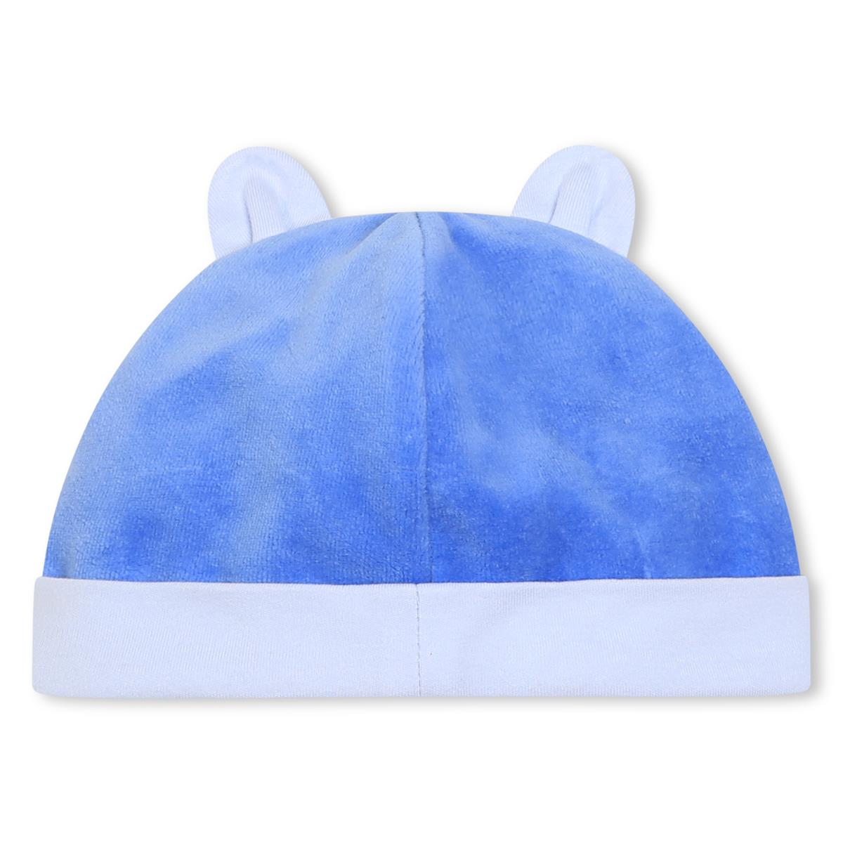 Baby Boys Blue Cotton Babysuit Set
