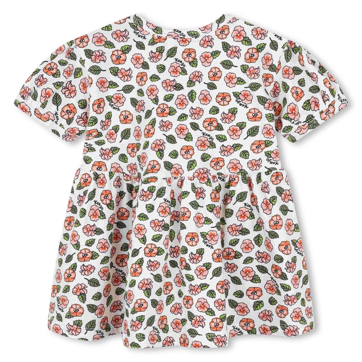 Baby Girls White Flowers Dress