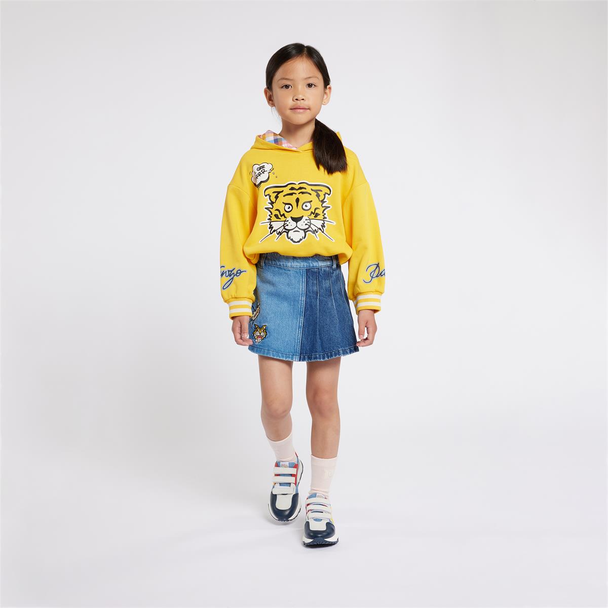 Girls Blue Denim Shorts