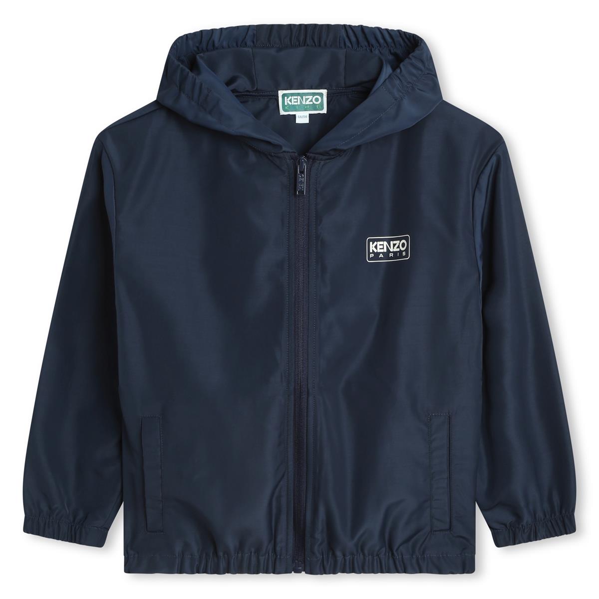 Boys & Girls Dark Blue Zip-Up Jacket