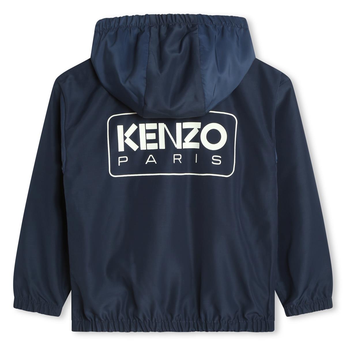 Boys & Girls Dark Blue Zip-Up Jacket