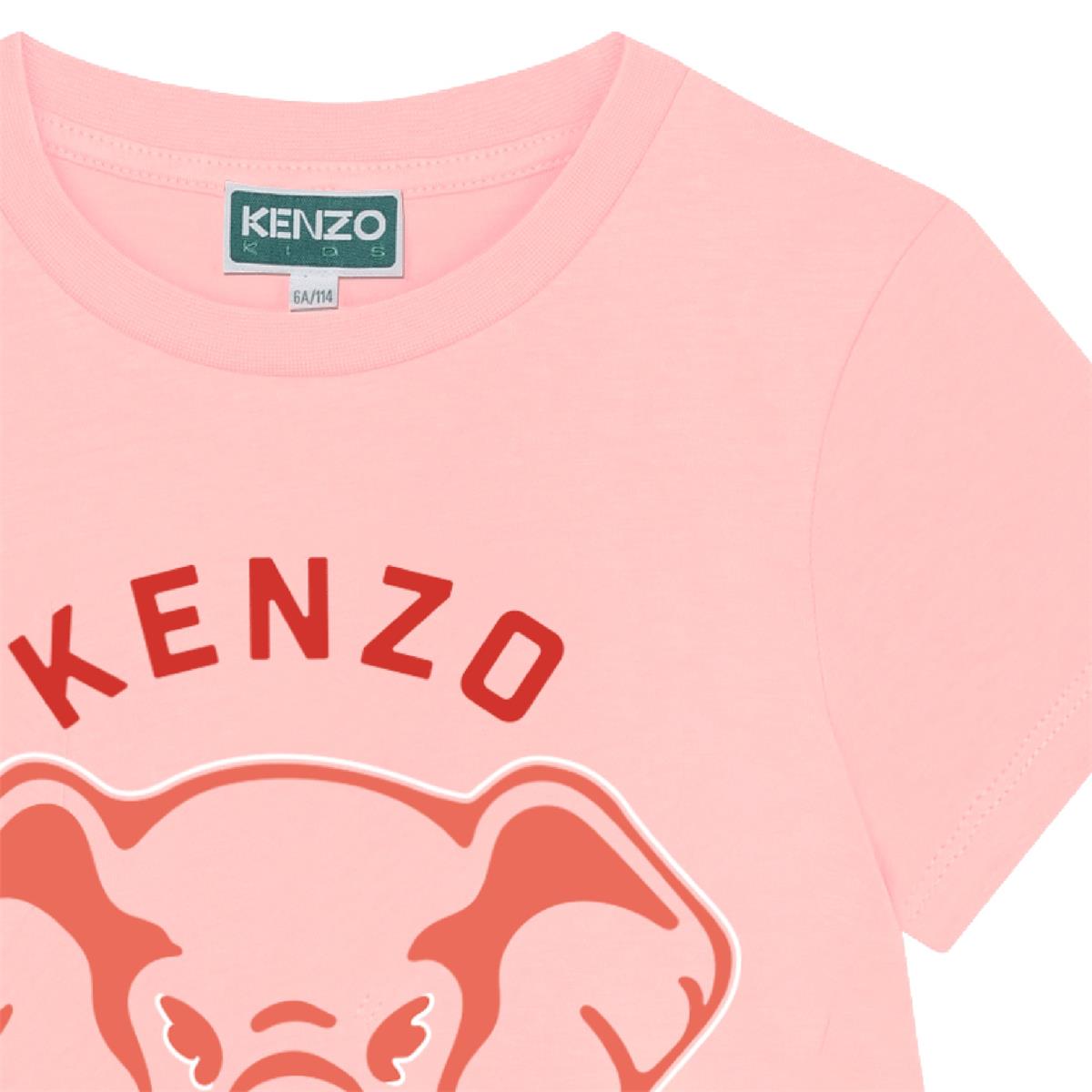 Girls Pink Cotton Dress