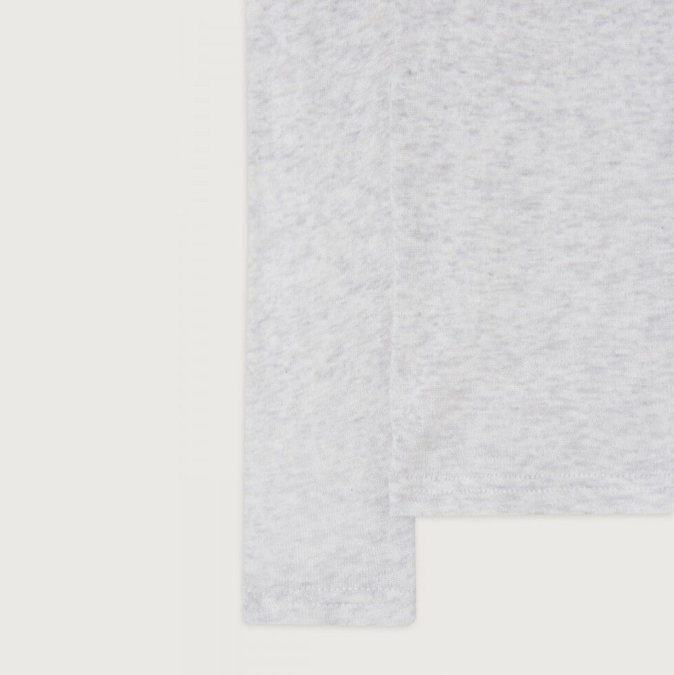 Boys & Girls Light Grey Cotton T-Shirt